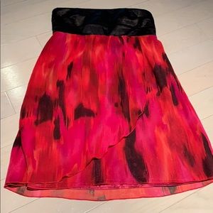 Bebe Strapless Dress Size M